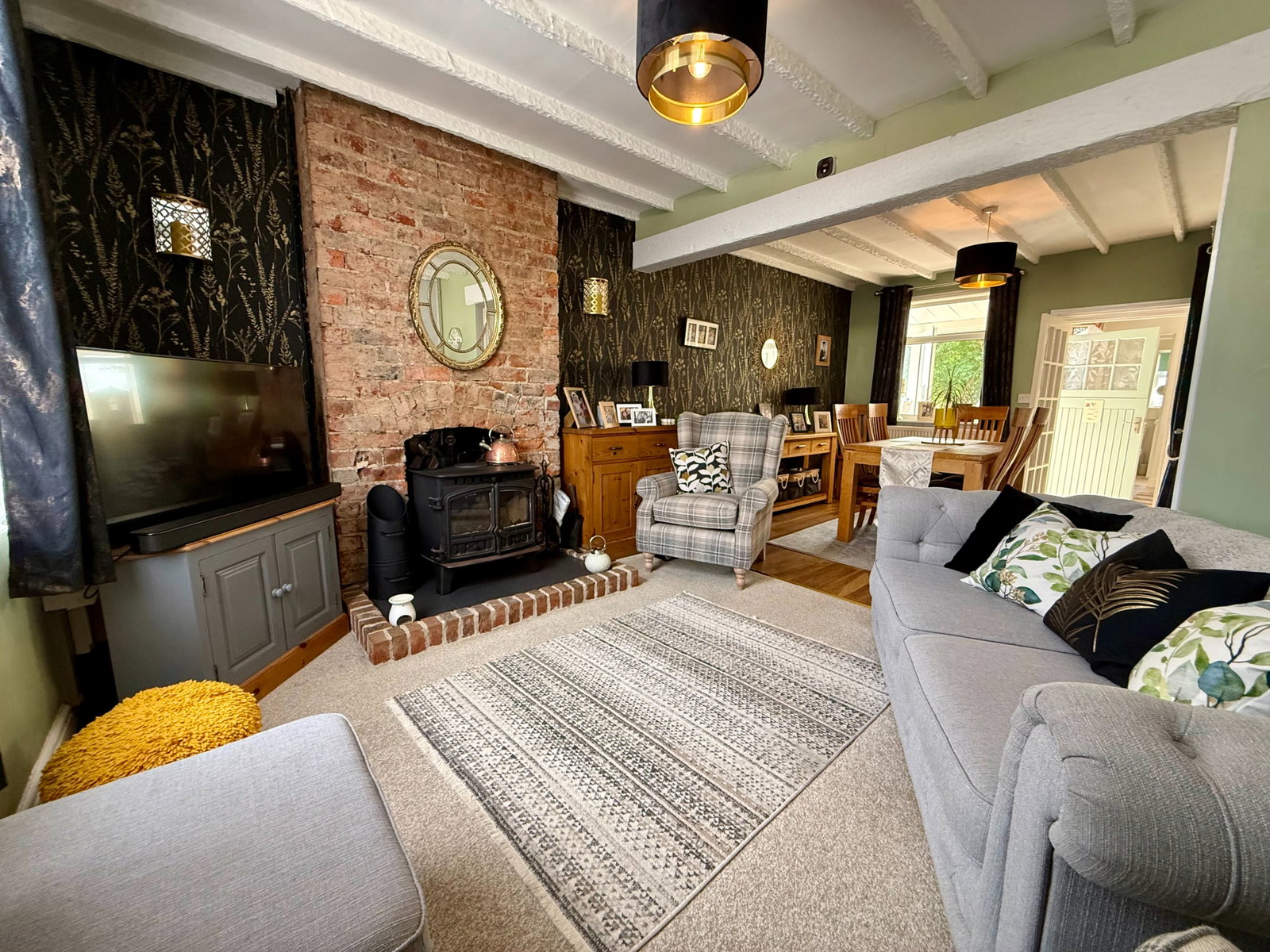 End Of Terrace House for sale in Swadlincote, Rose Tree Lane, Newhall