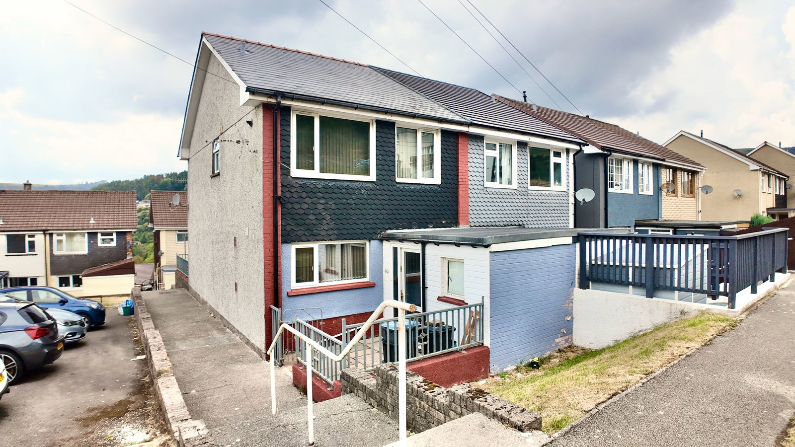 End Of Terrace House for sale in Abertillery, Hill Crest View, Cwmtillery, Abertillery, NP13 1LY