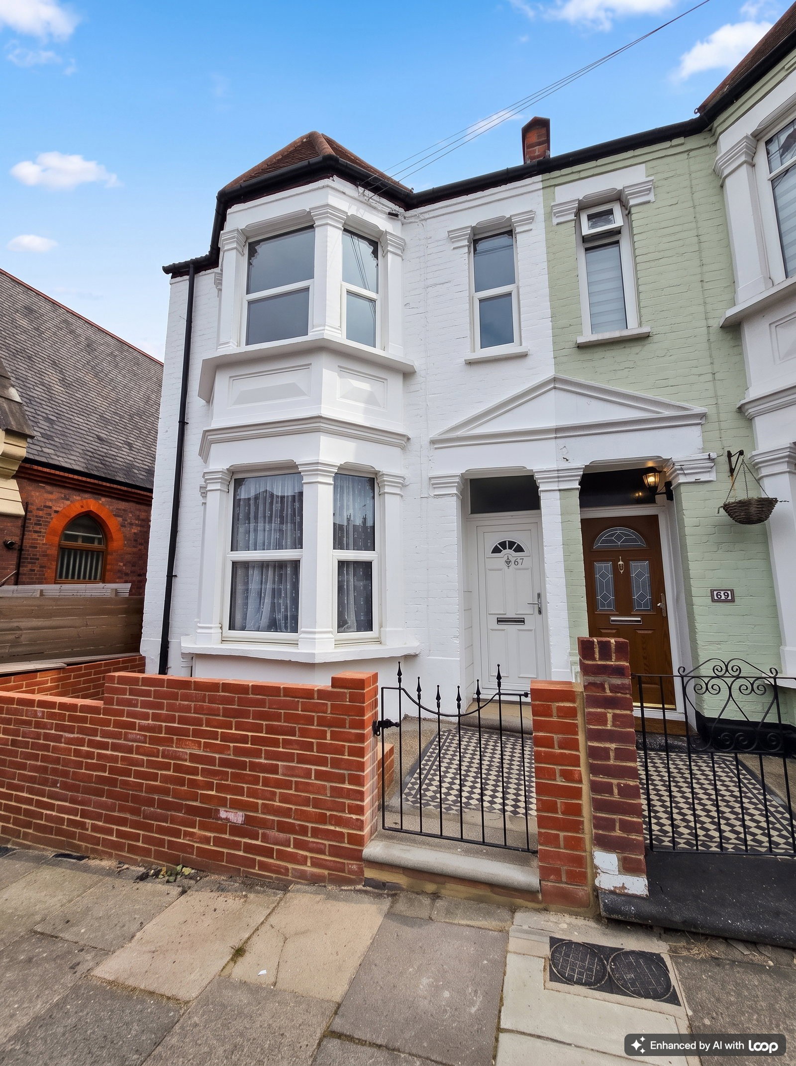 End Of Terrace House in London