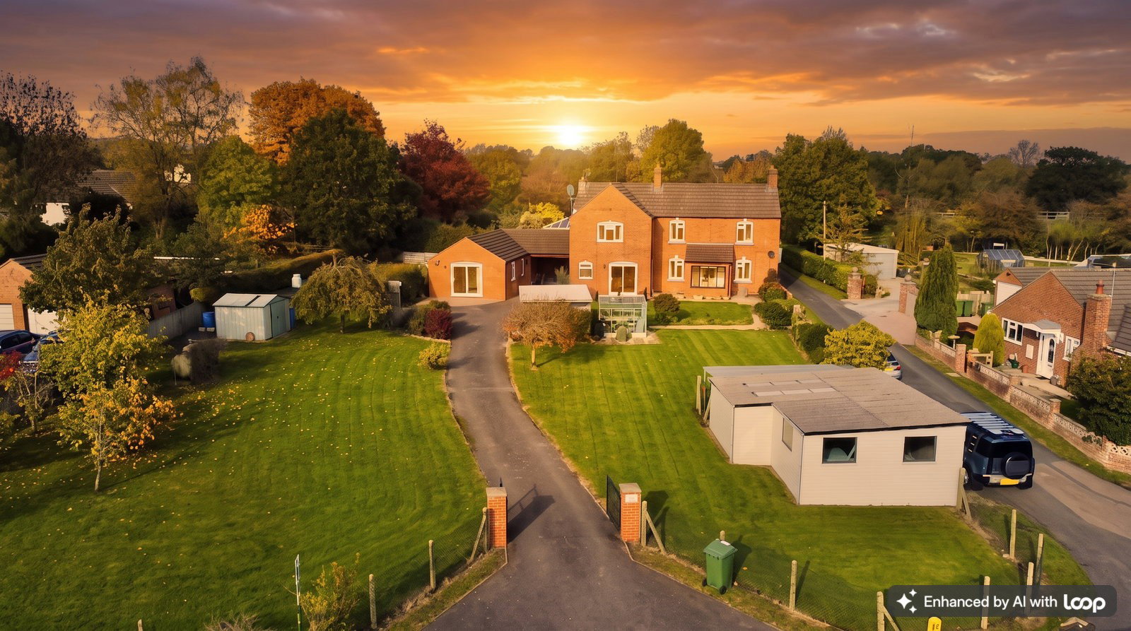 Detached House for sale in Gloucester, Tithe Farm Lane, Birdwood, Gloucester, GL19 3ED, 1987 m²