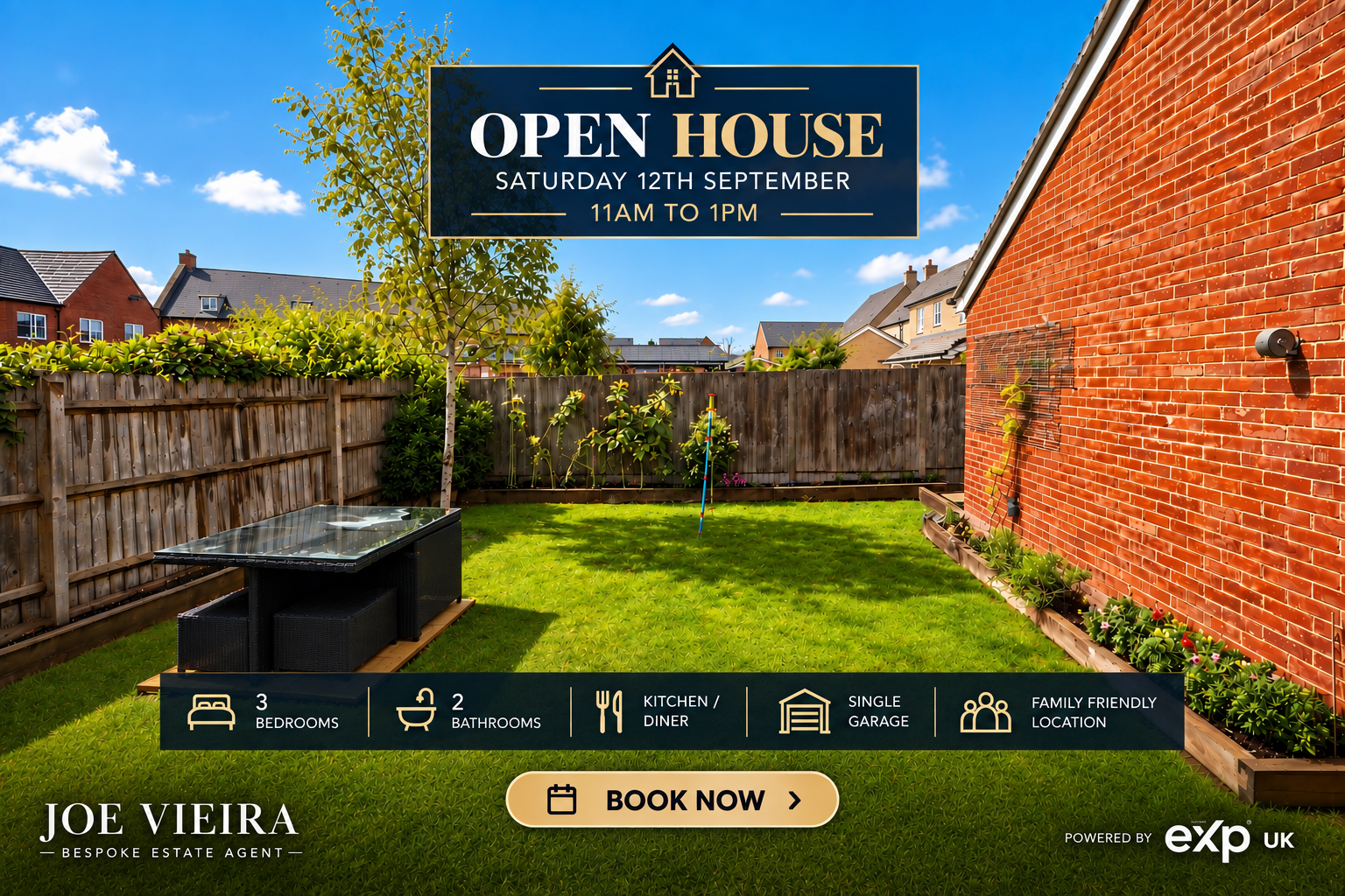 Detached House for sale in Banbury, Parsons Piece, Banbury, Oxfordshire, OX16 9GW, 957 m²