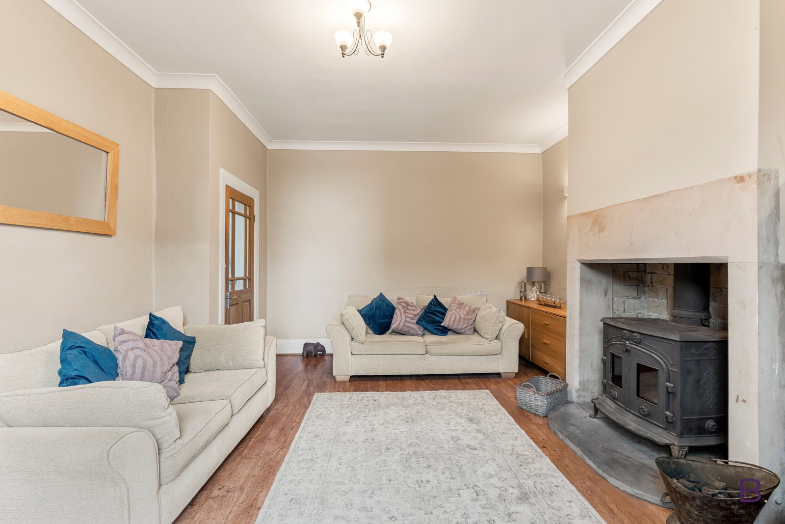 Terraced House for sale in Bradford, Balmoral Place, Queensbury, Bradford, BD13 2DR
