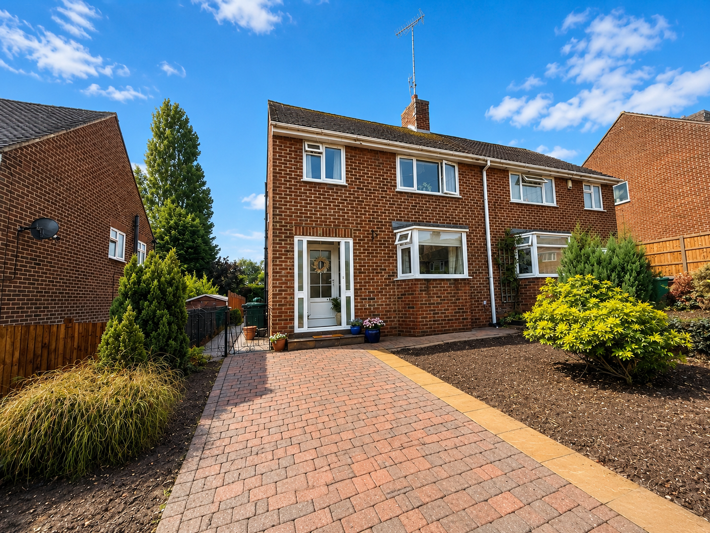 Semi Detached House for sale in Swadlincote, Leawood Road, Midway
