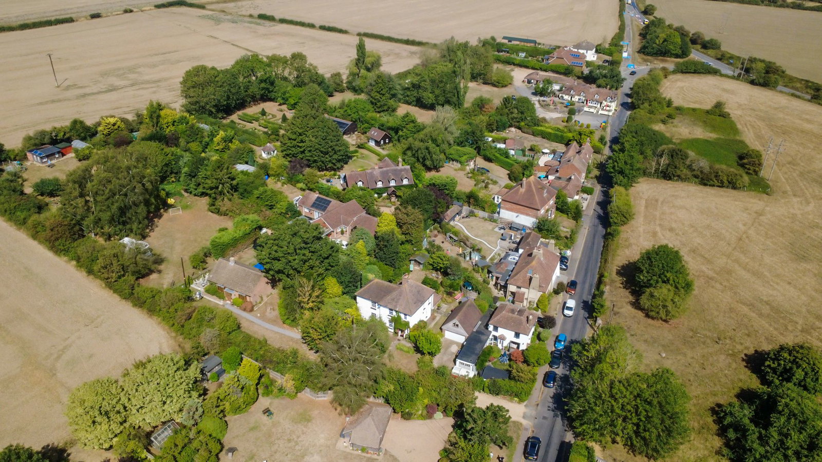 Detached House for sale in Ashford, Stone Street, Stanford, Ashford, Kent, TN25 6DN