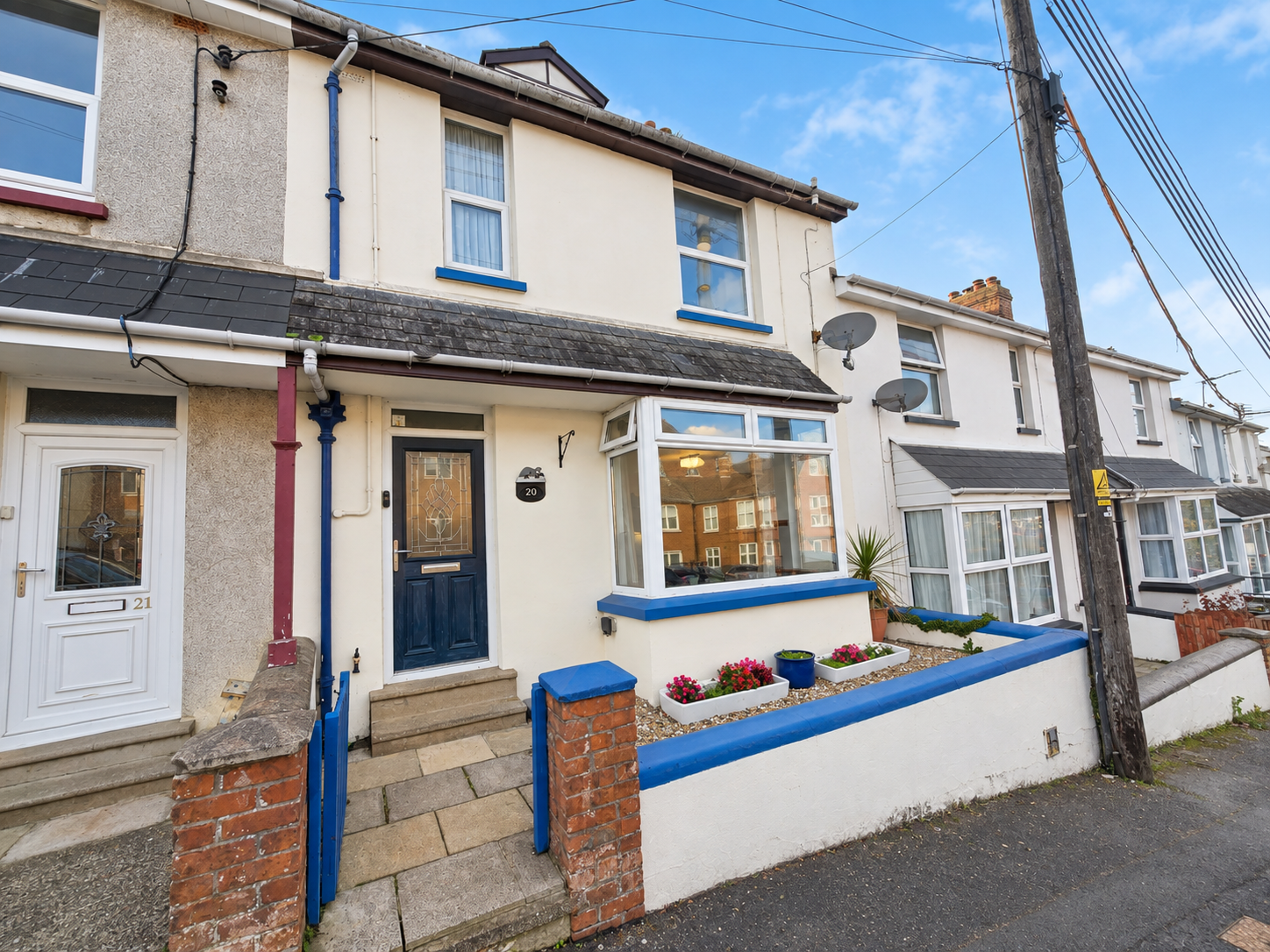 Terraced House for sale in Bideford, Ashley Terrace, Bideford, EX39 3AL