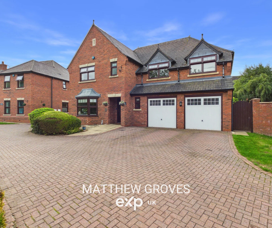 Detached House for sale in Telford, St. Peters Walk, Admaston, Telford, TF5 0EA