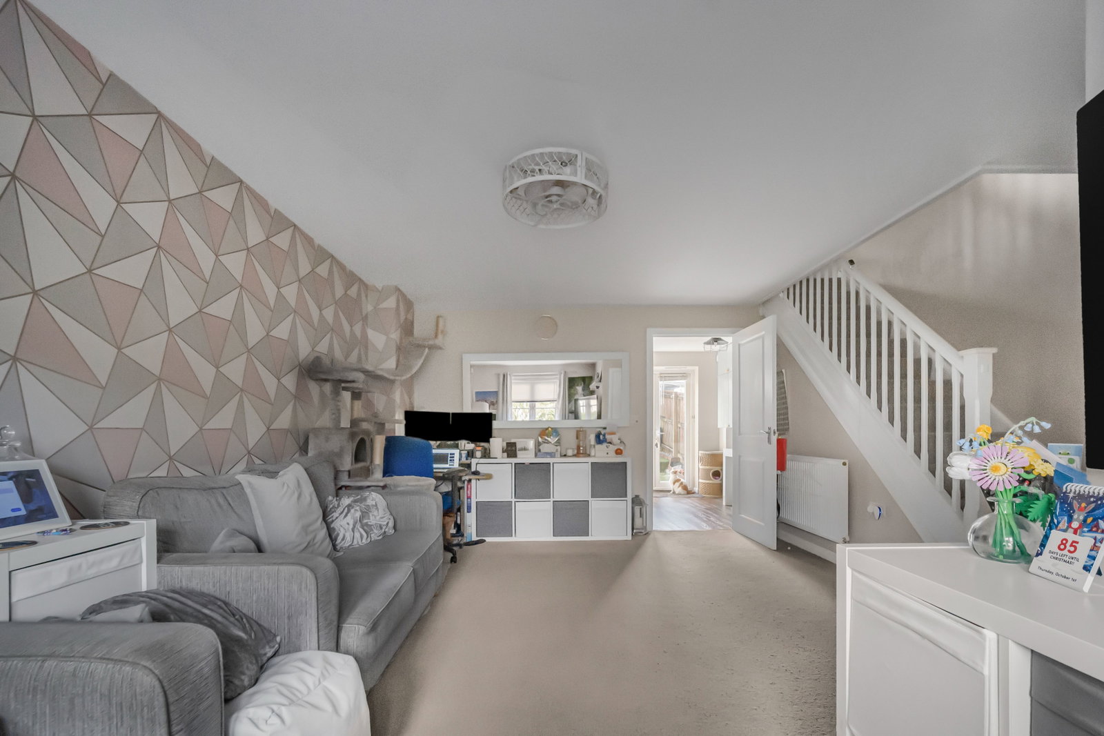 Semi Detached House for sale in Bridgend, Heol Bryncethin, Sarn, Bridgend, CF32 9GG