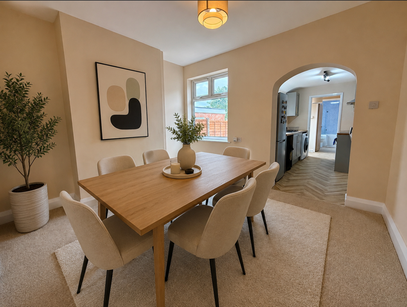 Semi Detached House for sale in Swadlincote, Hartshorne Road, Woodville