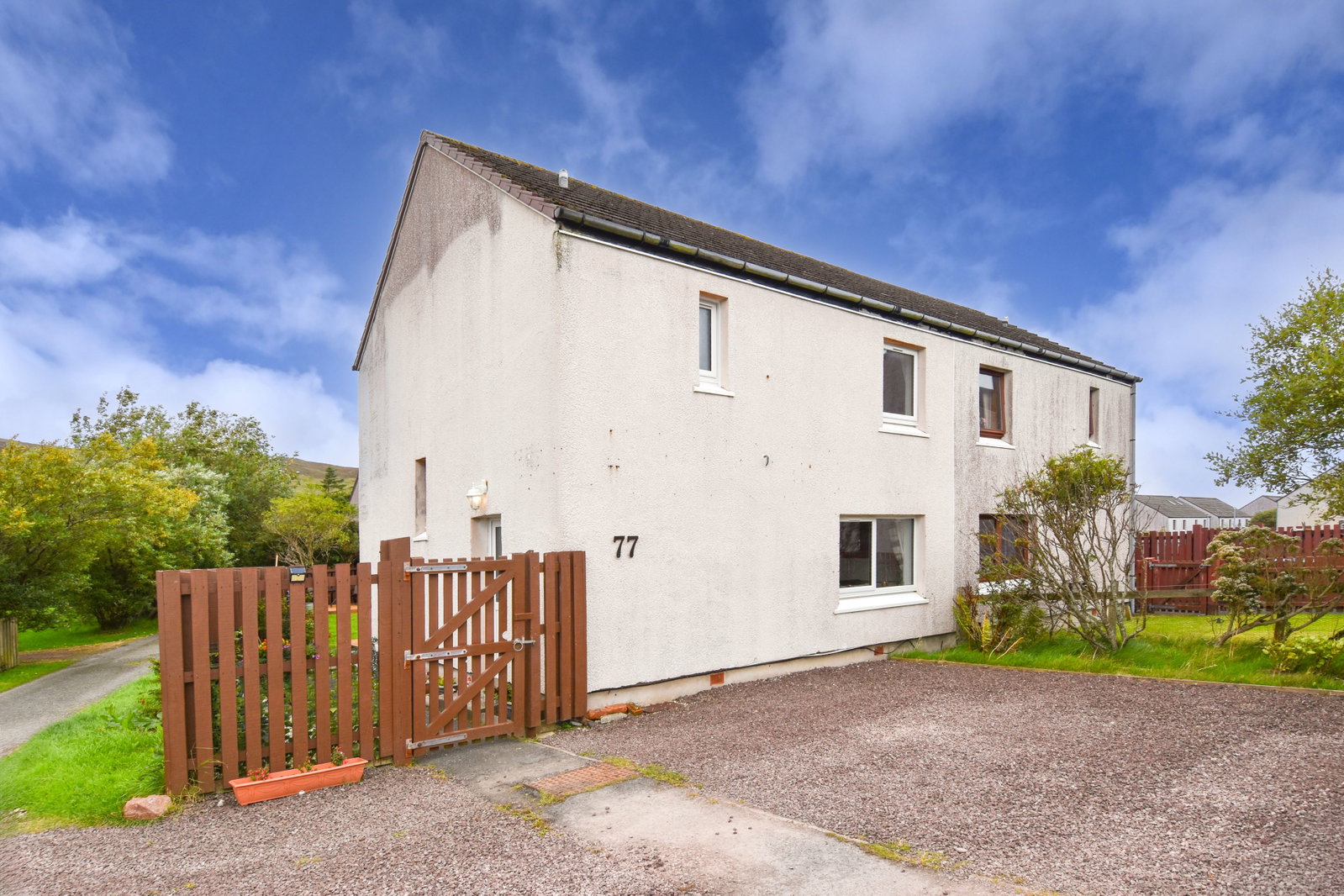 Semi Detached House for sale in Shetland, 77 Nederdale, Lerwick, Shetland, ZE1 0SB
