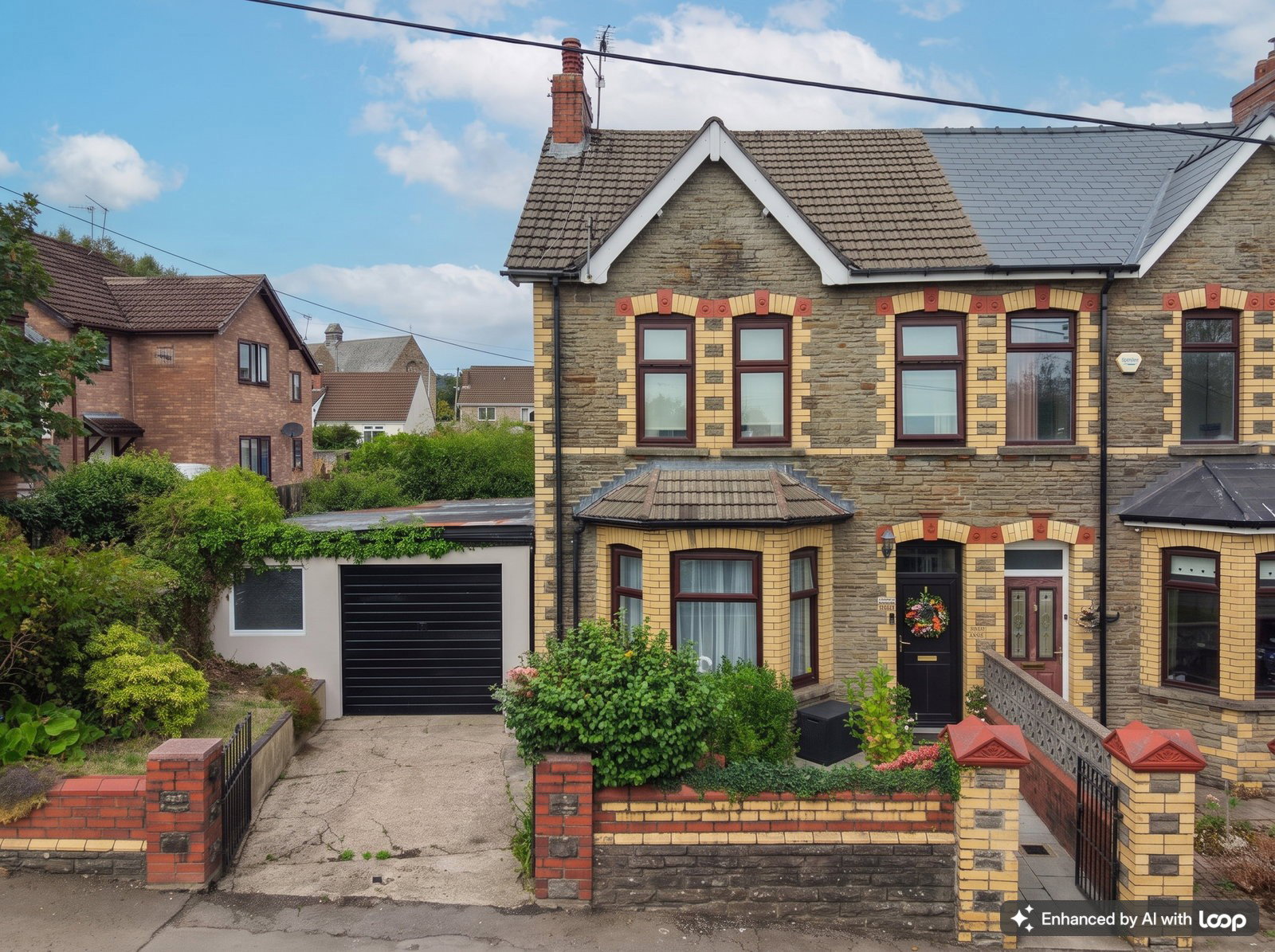 Semi Detached House for sale in Pontypool, School Lane , Wainfelin , Pontypool