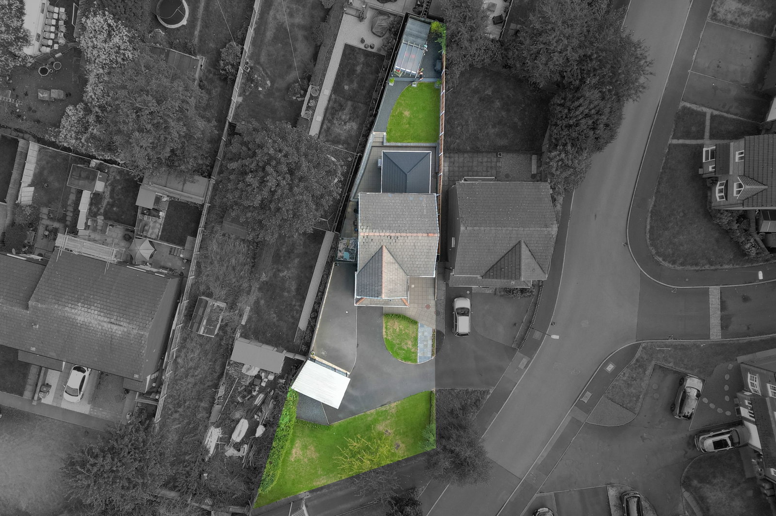 Detached House for sale in Walsall, Boundary Road, Walsall Wood, 915 m²