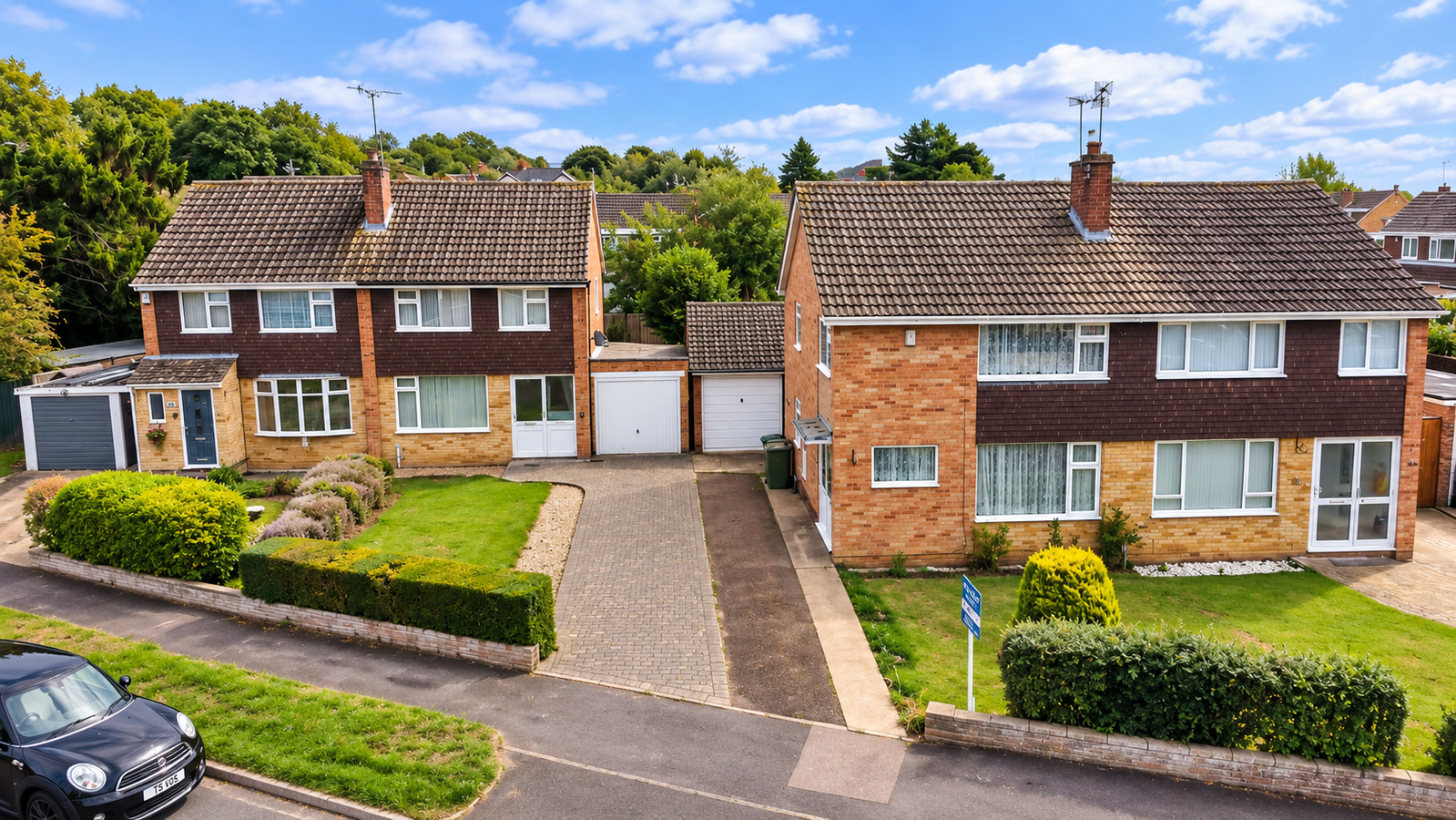 Semi Detached House for sale in Leicester, Capers Close, Enderby, Leicester, LE19 4QD