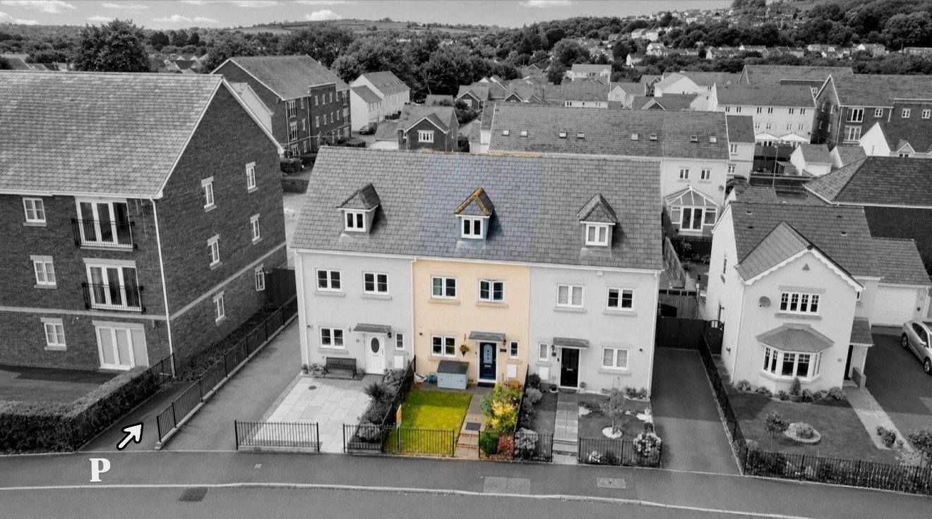 Town House for sale in Swansea, Tyn Y Bonau Road, Pontarddulais, Swansea, West Glamorgan SA4 8RY