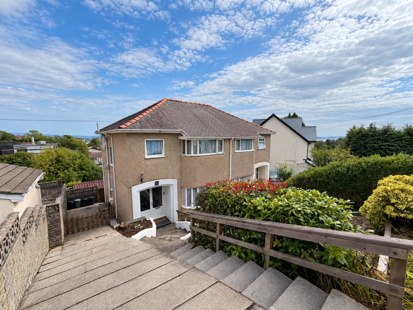 Semi Detached House for sale in Swansea, Lon Mafon, Sketty, Swansea, SA2 9ER