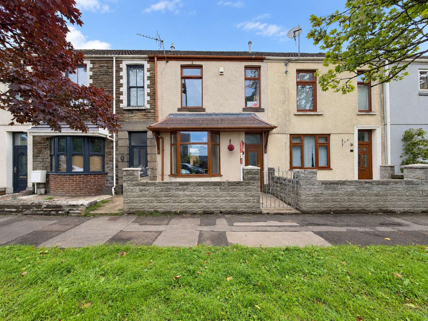 Terraced House for sale in Swansea, Station Road, Fforestfach, Swansea, SA5 5AU