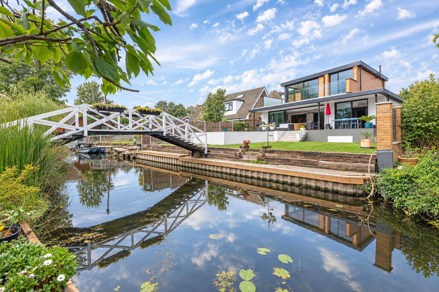 Detached House for sale in Staines-upon-thames, Hythe End Road, Wraysbury, TW19, 1630 m²