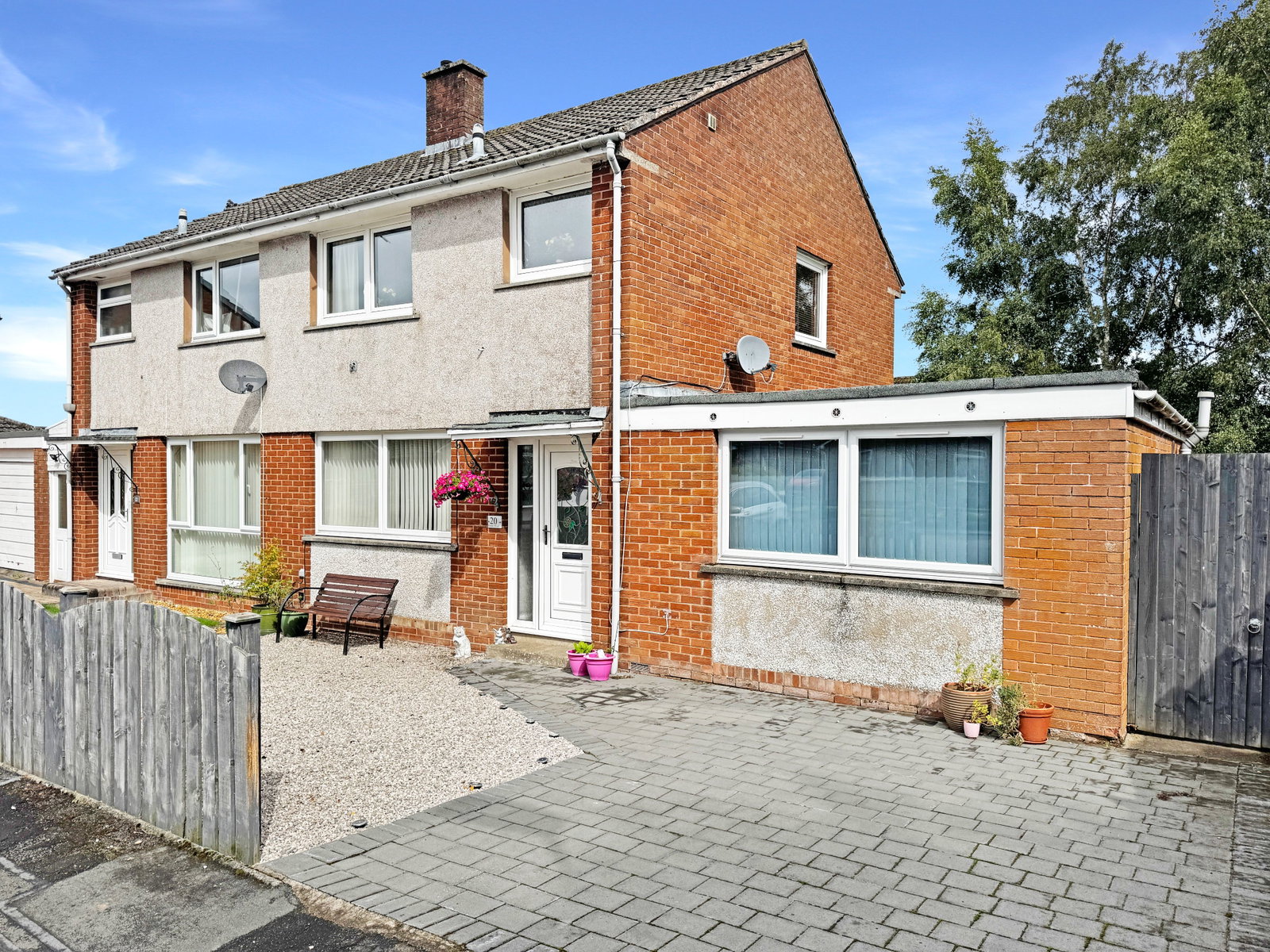 Semi Detached House for sale in Carlisle, Hurley Road, Little Corby, Carlisle, CA4 8QF