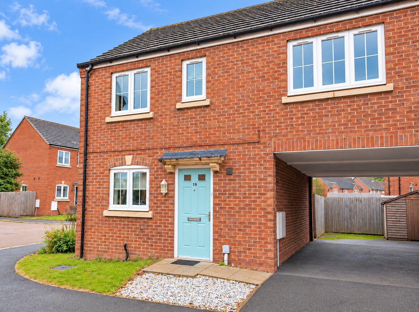 Semi Detached House for sale in Oswestry, Henry Robertson Drive, Gobowen, Oswestry, SY11 3GY, 926 m²