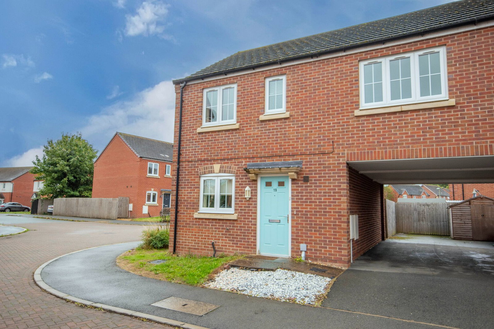 Semi Detached House for sale in Oswestry, Henry Robertson Drive, Gobowen, Oswestry, SY11 3GY, 926 m²