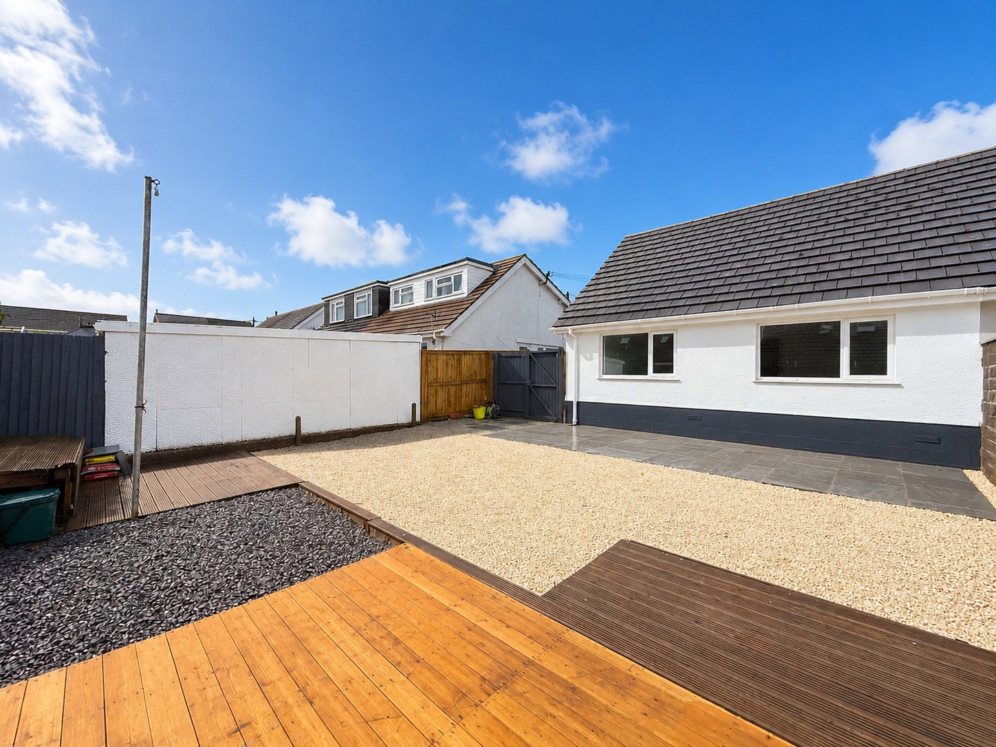 Semi Detached Bungalow for sale in Swansea, Heol Cae Globe, Loughor, Swansea, West Glamorgan SA4