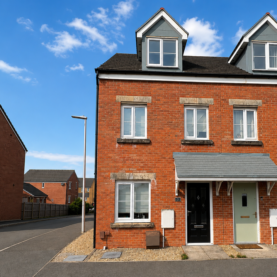 Semi Detached House for sale in Swansea, Heol Y Creyr Bach, Gorseinon, Swansea, SA4 4GJ