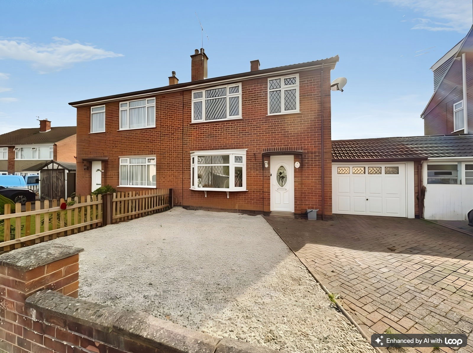 Semi Detached House for sale in Hinckley, Goosehills Road, Burbage, Hinckley, LE10 2RY