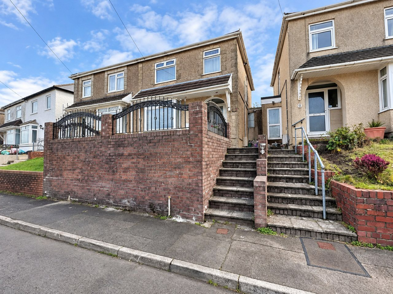 Semi Detached House for sale in Swansea, Lydford Avenue, St. Thomas, Swansea, SA1 8DX
