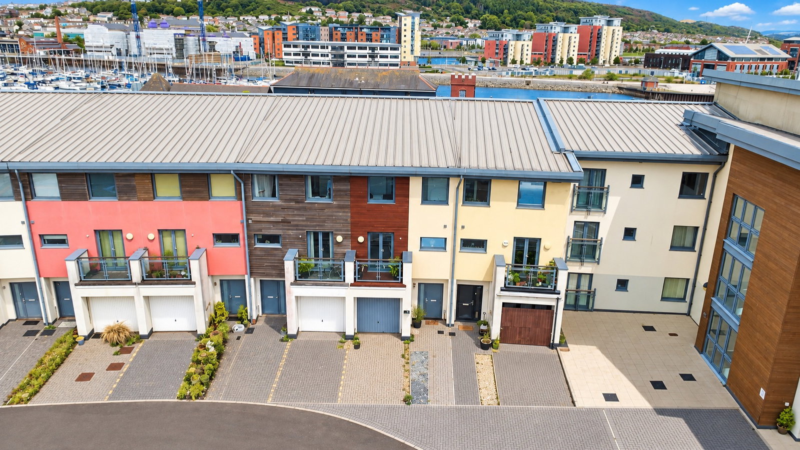 Town House for sale in Swansea, St Stephens Court, Maritime Quarter, Swansea Marina, Swansea, West Glamorgan SA1