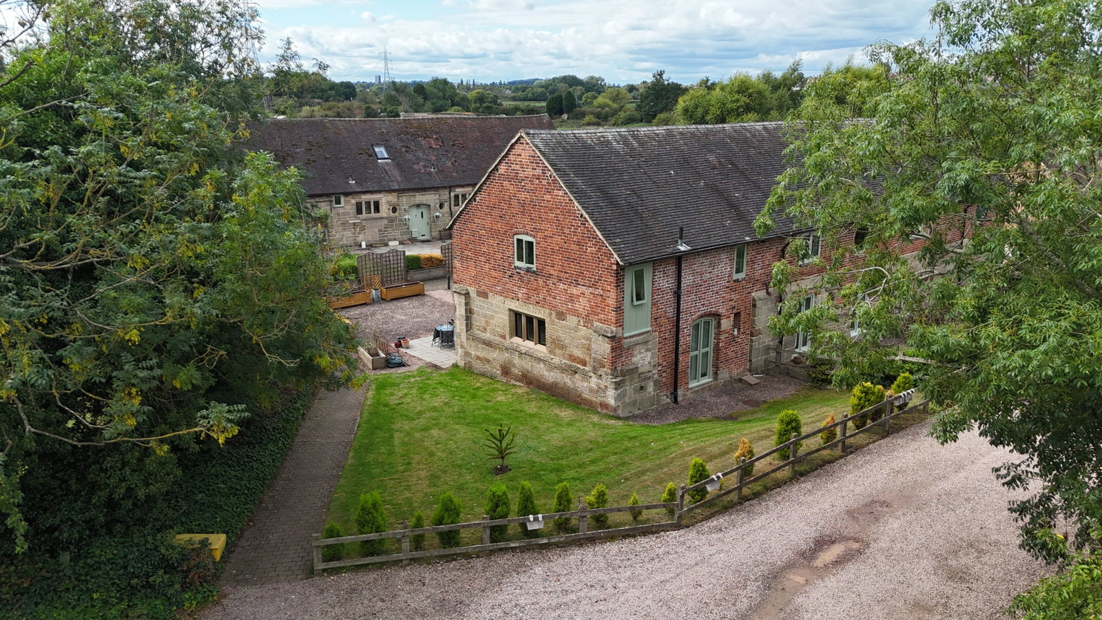 Barn Conversion for sale in Stafford, St. Thomas Priory, Brancote, Tixall, Stafford, ST18 0ZJ