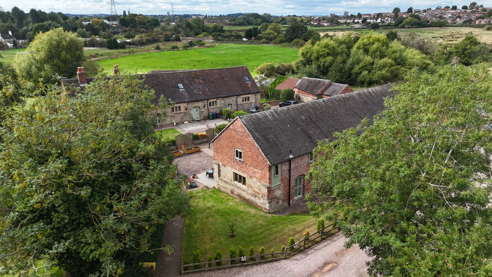 Barn Conversion for sale in Stafford, St. Thomas Priory, Brancote, Tixall, Stafford, ST18 0ZJ