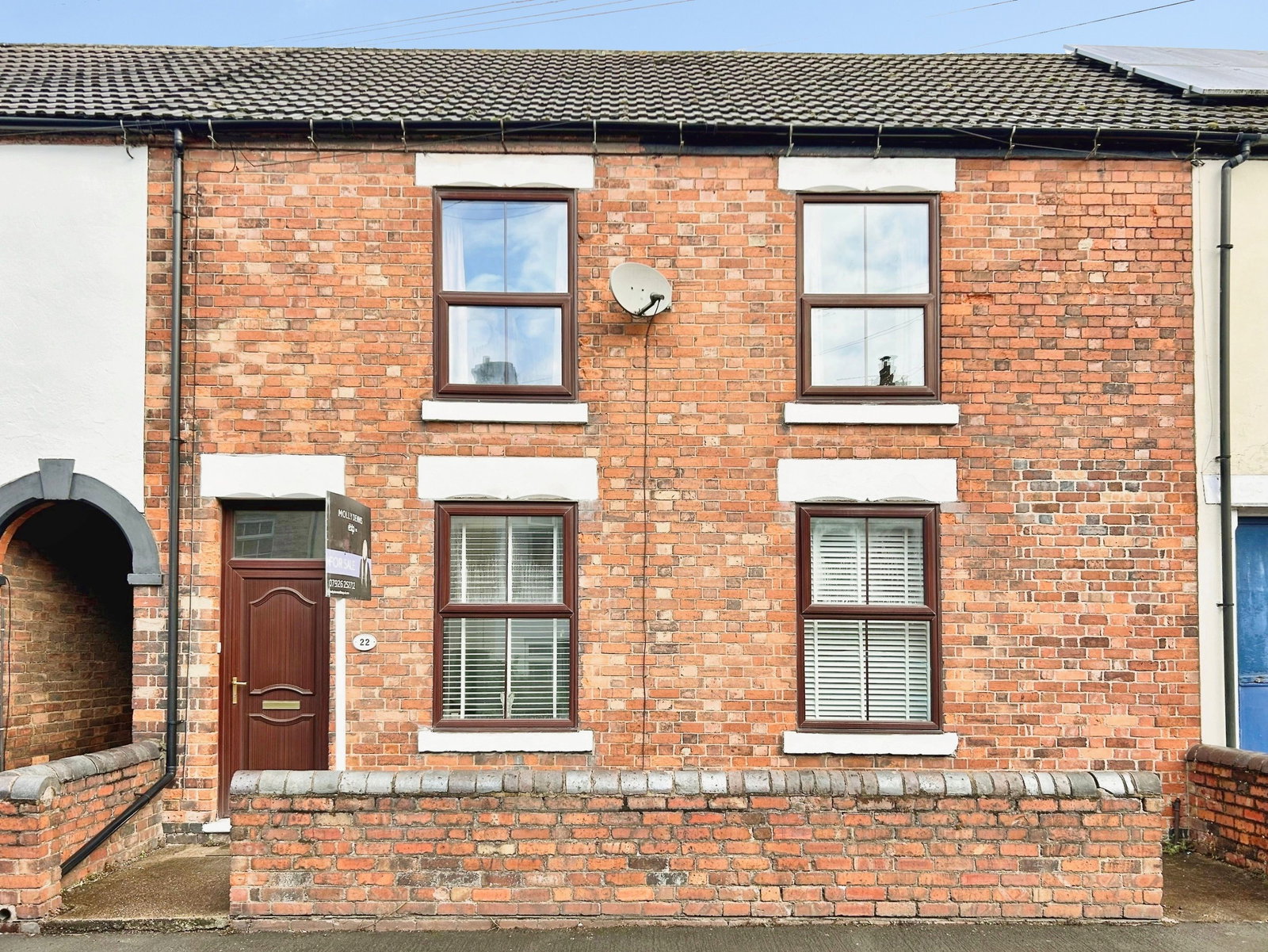 Terraced House for sale in Swadlincote, Granville Street, Woodville, Swadlincote, DE11 7JQ