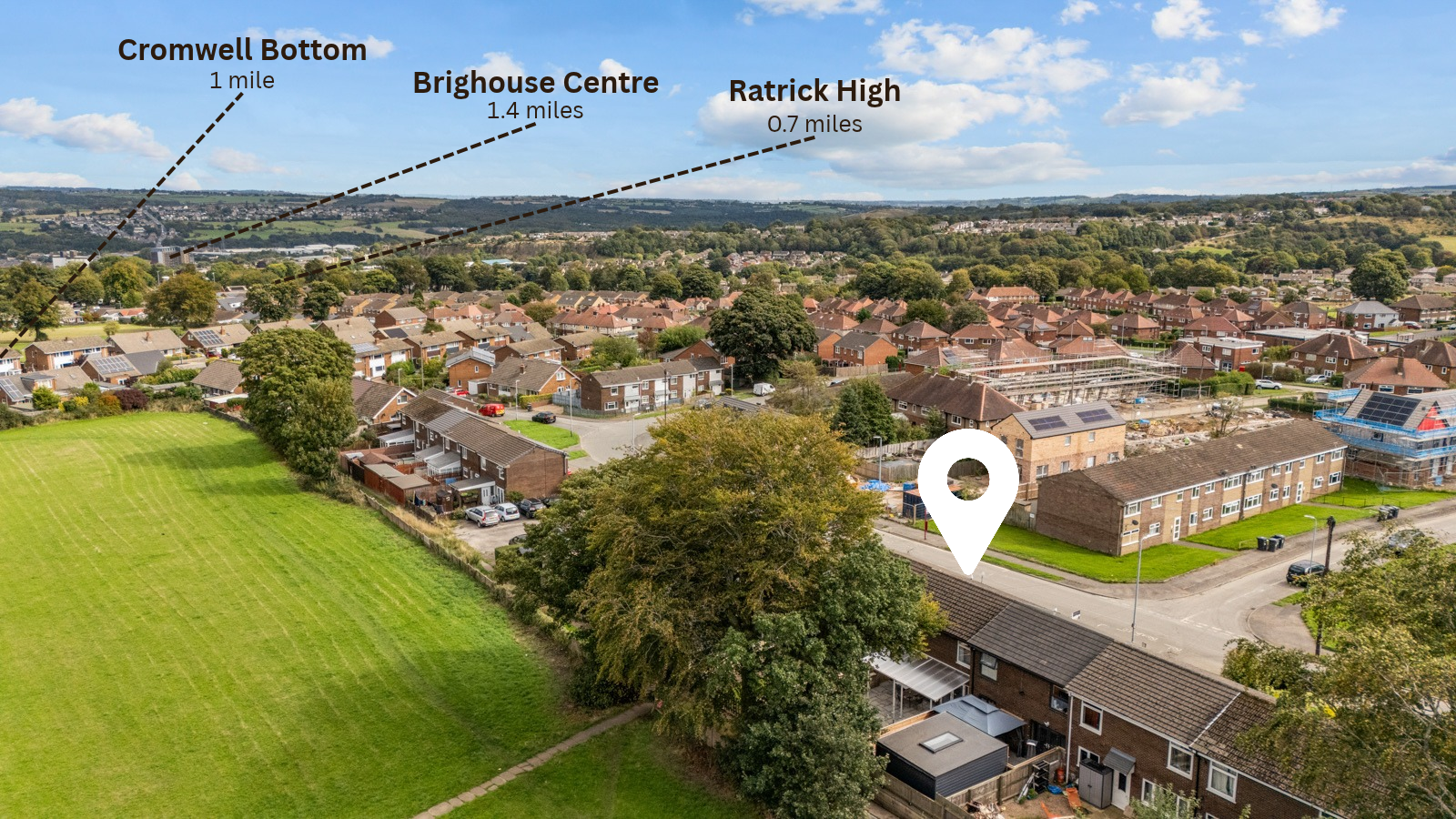 Terraced House for sale in Brighouse, Sherburn Road, Rastrick, HD6
