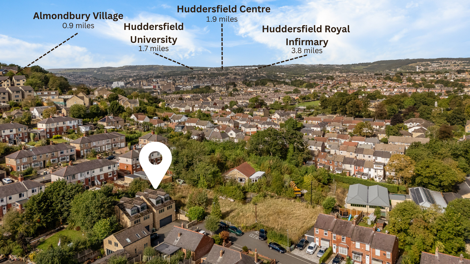 Detached House for sale in Huddersfield, Greenhead Avenue, Huddersfield, HD5