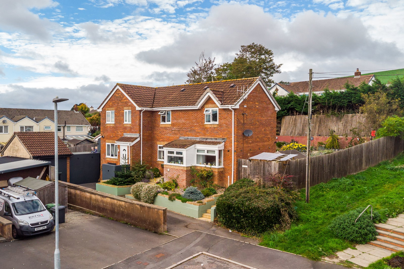 Semi Detached House for sale in Barnstaple, Lane End Park, Whiddon Valley, Barnstaple, North Devon, 888 m²
