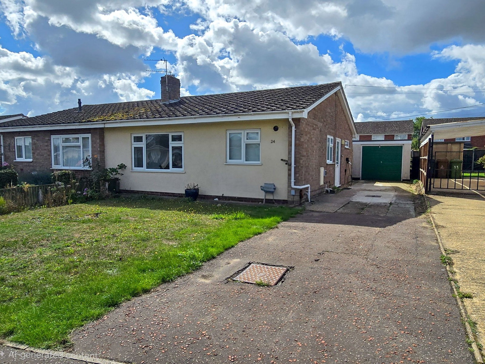 Semi Detached Bungalow for sale in Attleborough, Dorset Close Attleborough NR17