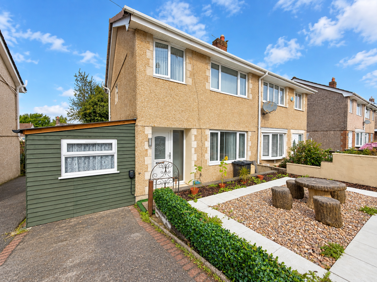 Semi Detached House for sale in Swansea, Cefn Llwyn, Bonymaen, Swansea