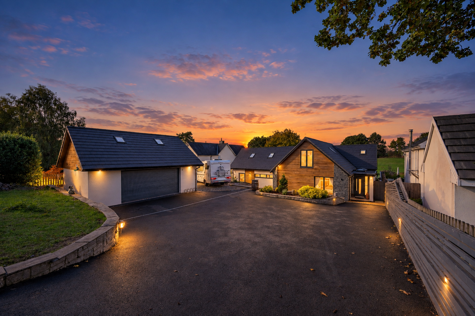 Detached House for sale in Gwehelog, Wainfield Lane, Gwehelog, 2600 m²