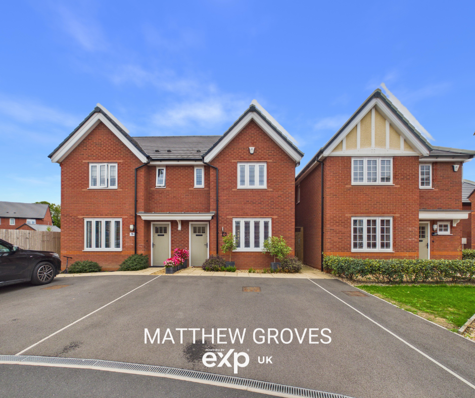 Semi Detached House for sale in Newport, Moss Drive, Newport, Shropshire, TF10 7ZG