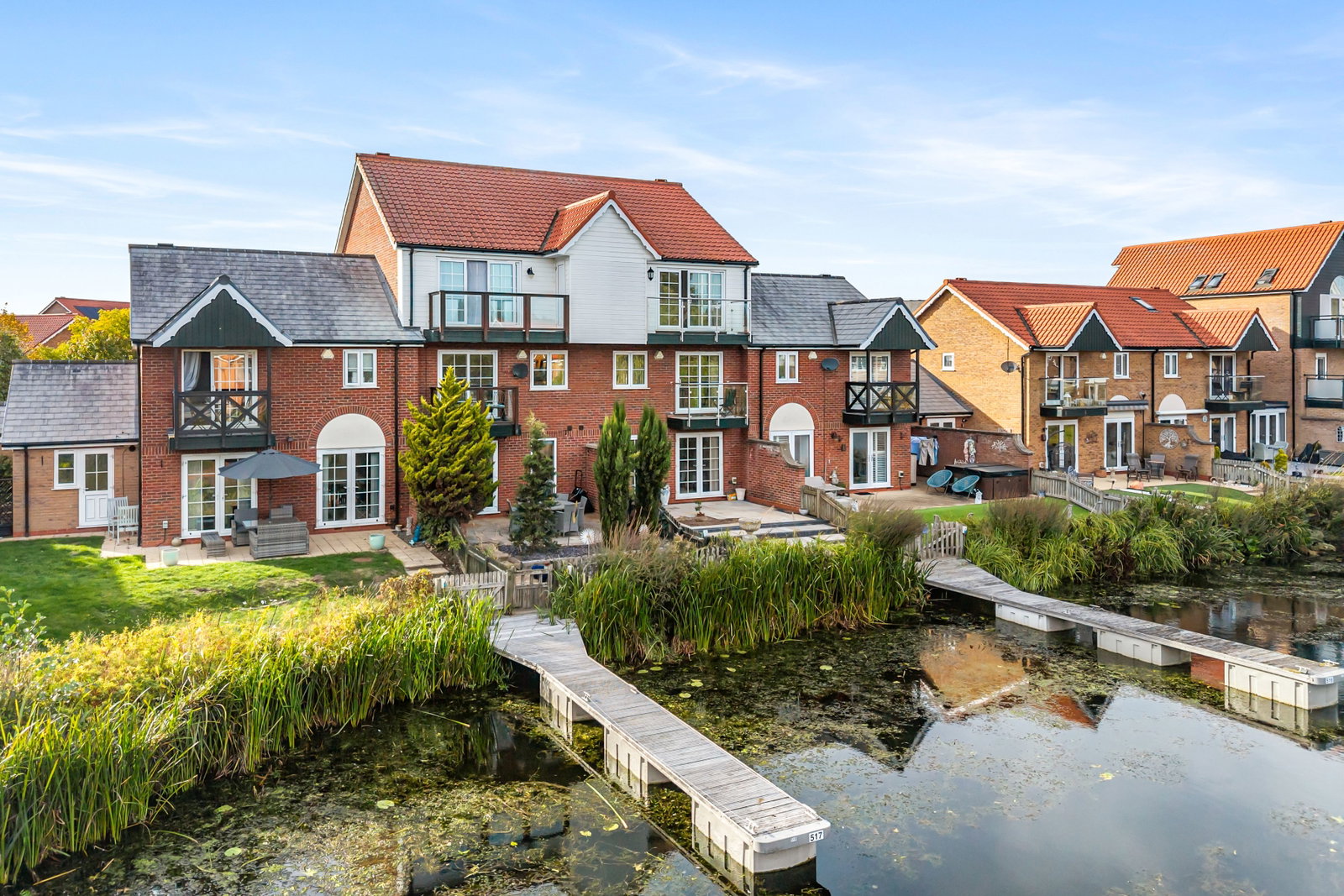 Terraced House for sale in Lincoln, Marine Approach, Burton Waters, Lincoln, LN1 2WW