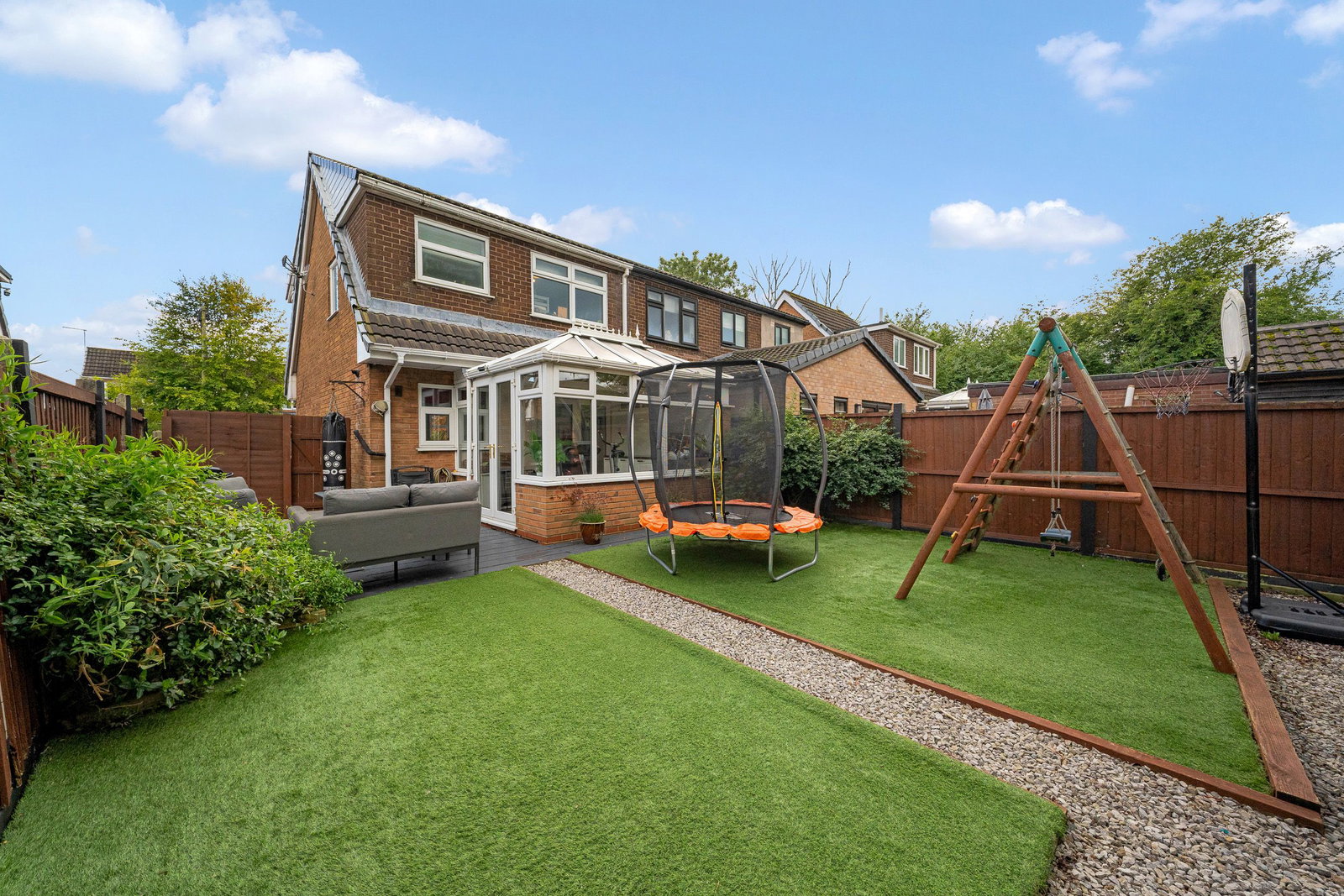 Semi Detached House for sale in Warrington, Fountains Walk, Lowton, Warrington, WA3 1EU