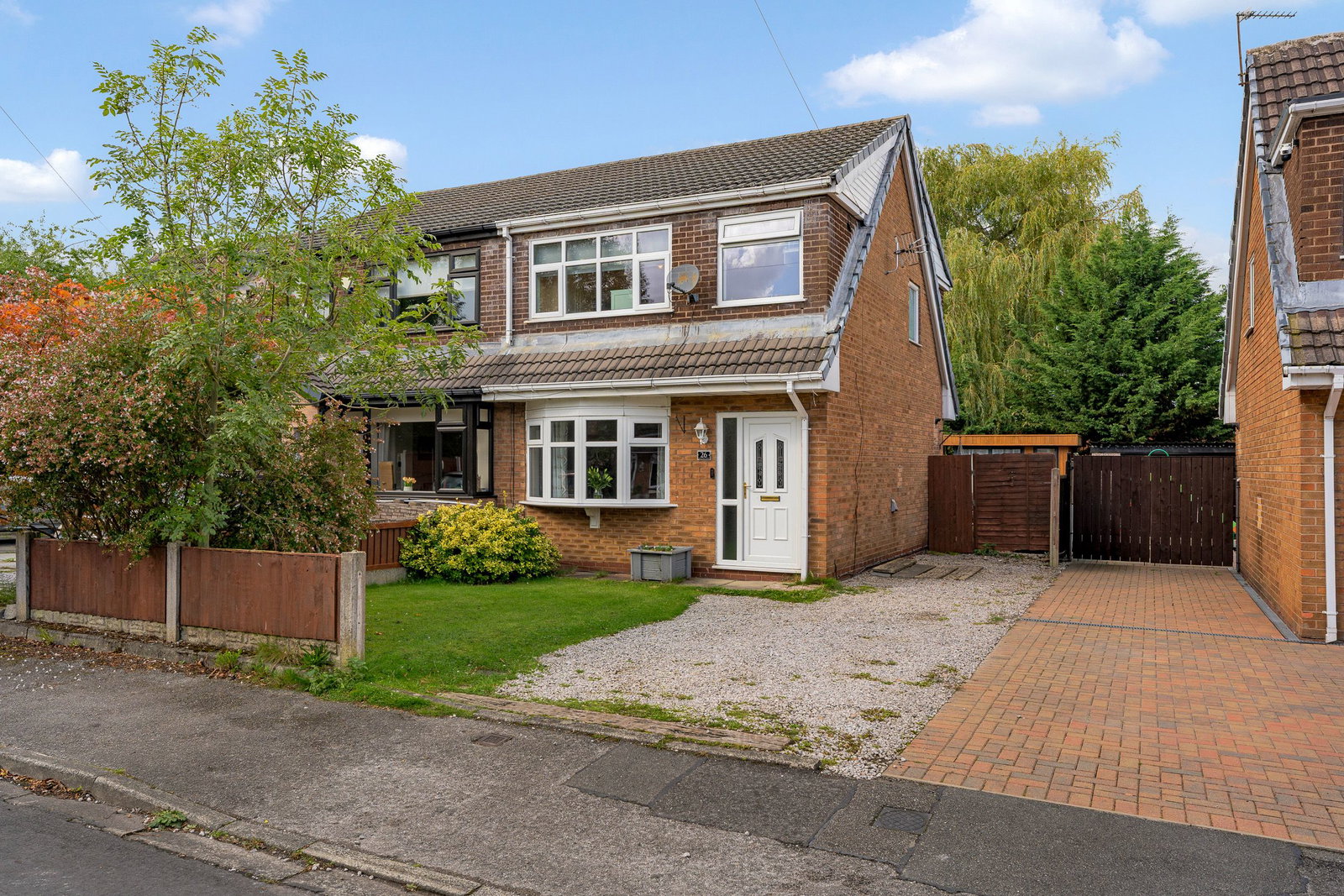 Semi Detached House for sale in Warrington, Fountains Walk, Lowton, Warrington, WA3 1EU