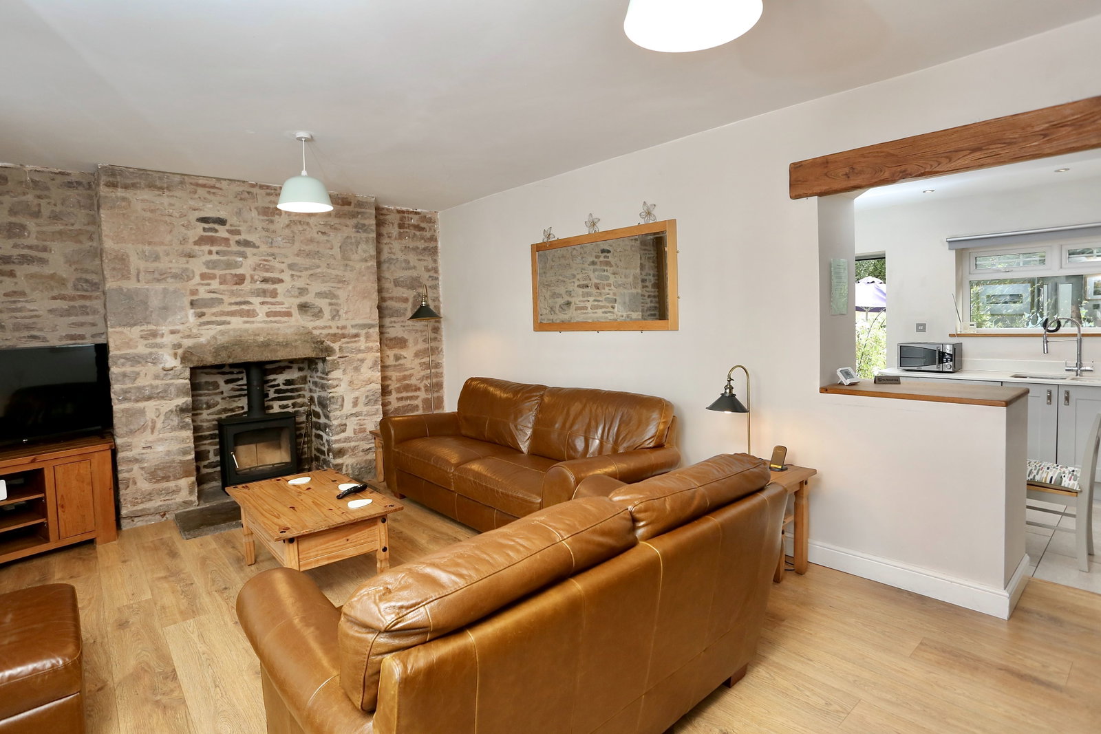 Terraced House for sale in Crickhowell, 2 Post Office Row, Glangrwyney, Crickhowell, Powys, NP8 1EG