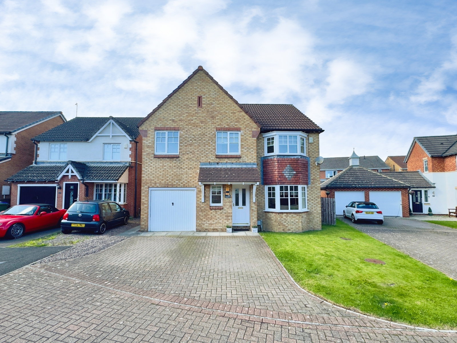 Detached House for sale in Cramlington, Glazebury Way, Northburn Manor, Cramlington, NE23 3LD