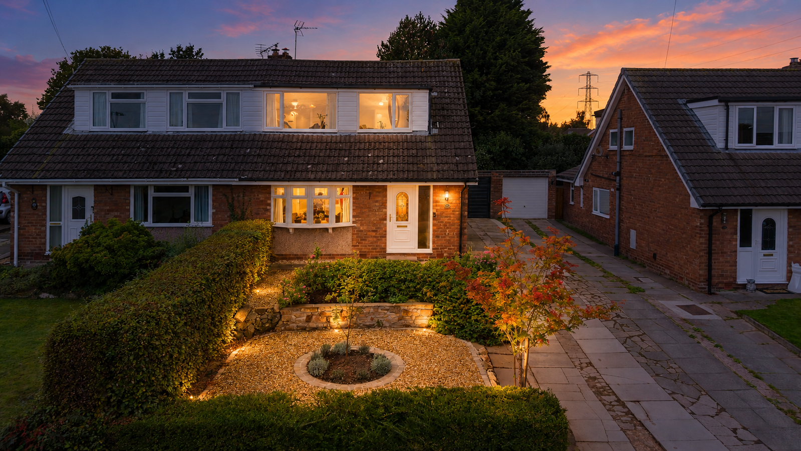 Semi Detached House for sale in Frodsham, Mansefield Road, Kingsley, Frodsham, WA6 8BZ, 1117 m²