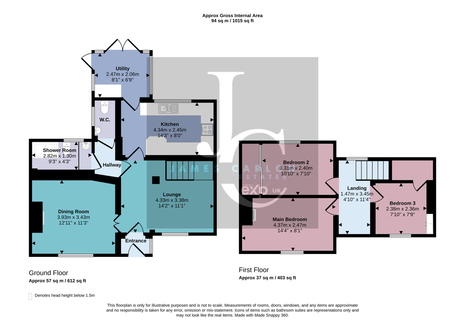 Semi Detached House for sale in Telford, Humber Lane, Telford, TF2 8LR