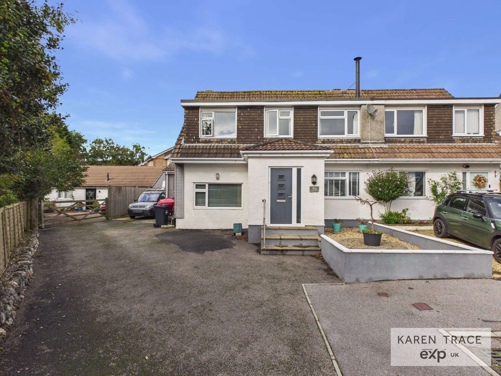 Semi Detached House for sale in St. Austell, Hallane Road, St Austell, PL25, 1409 m²