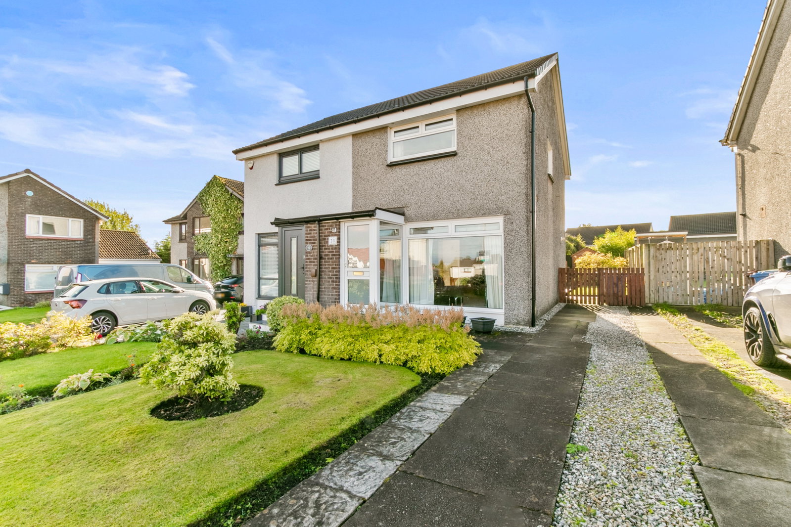 Semi Detached House for sale in Glasgow, Tanzieknowe Drive, Cambuslang, G72