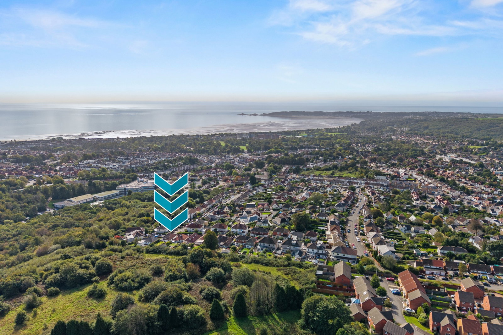 Bungalow for sale in Swansea, Lon Mefus, Sketty, Swansea, SA2 9EU, 717 m²
