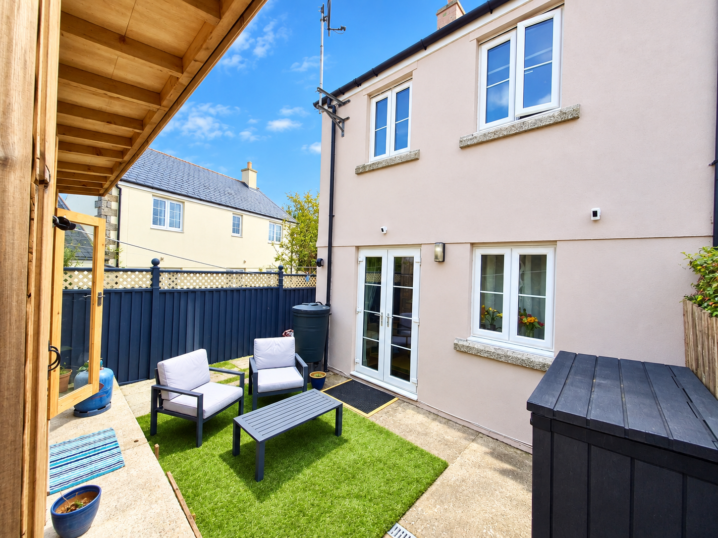 End Of Terrace House for sale in St. Austell, Manor Farm Road, Duporth, Cornwall, PL26