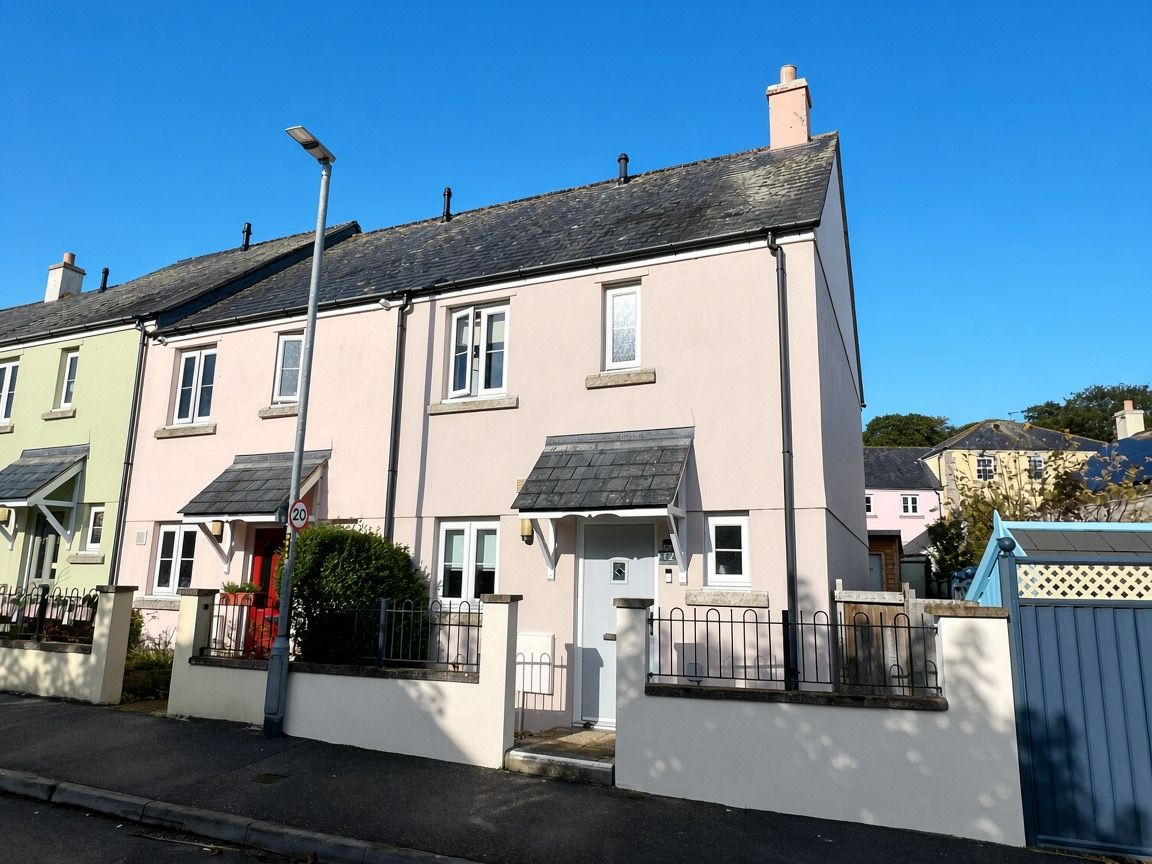 End Of Terrace House for sale in St. Austell, Manor Farm Road, Duporth, Cornwall, PL26